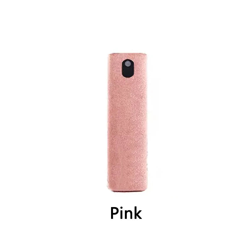 2-in-1 Screen Cleaning Spray with Microfiber Cloth for Mobile Phones, Tablets, and PCs