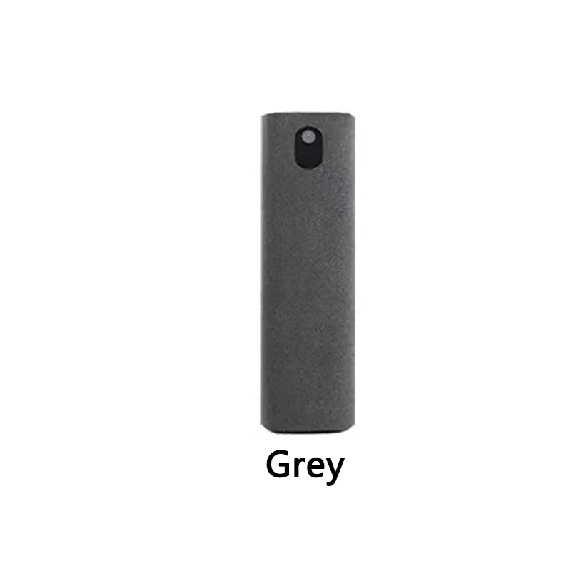 2-in-1 Screen Cleaning Spray with Microfiber Cloth for Mobile Phones, Tablets, and PCs